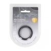 Wide O Silicone Cockring - M - 35mm - Black